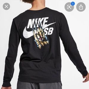 nike sb cat scratch long sleeve
